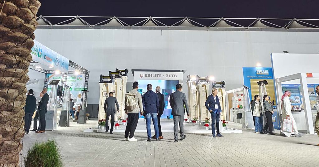 Discover Beilite Hydraulic Hammer Breakers Exhibitions In Riyadh Saudi Arabia