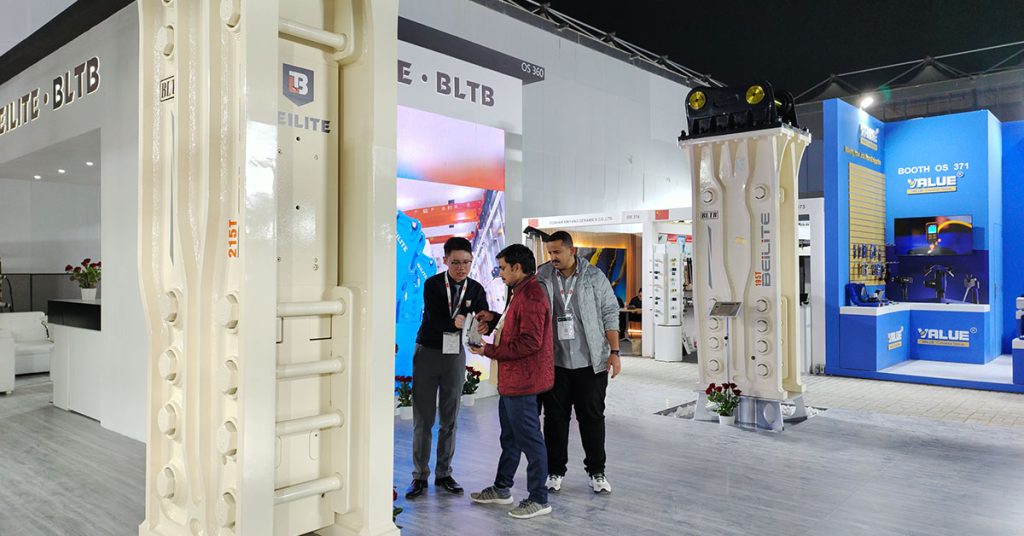 Beilite Rock Breakers Exhibitions In Saudi Arabia