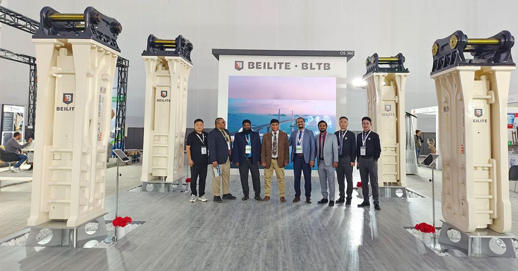 Discover Beilite Hydraulic Hammer Breakers Exhibitions In Riyadh Saudi Arabia