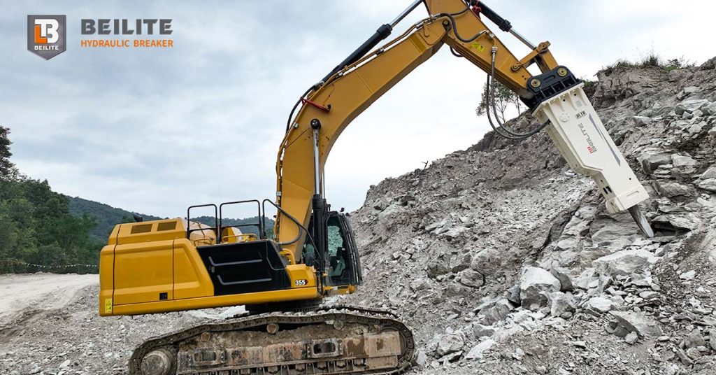 Hydraulic Breaker Types for Heavy Machinery from 55 Ton to 350 Ton Excavators