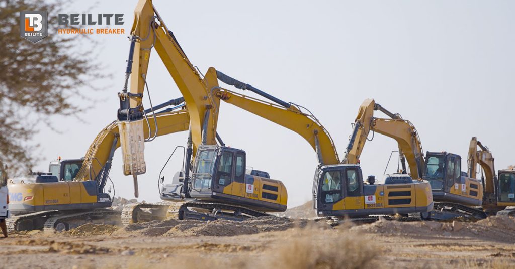 Top Excavator Rock Breakers for Construction Projects in UAE and Middle East