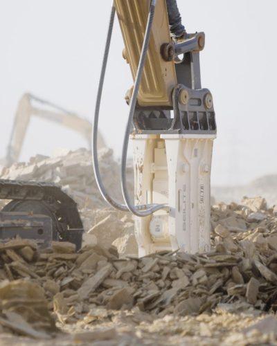 Top Mounted hyraulic breaker for heavy excavators